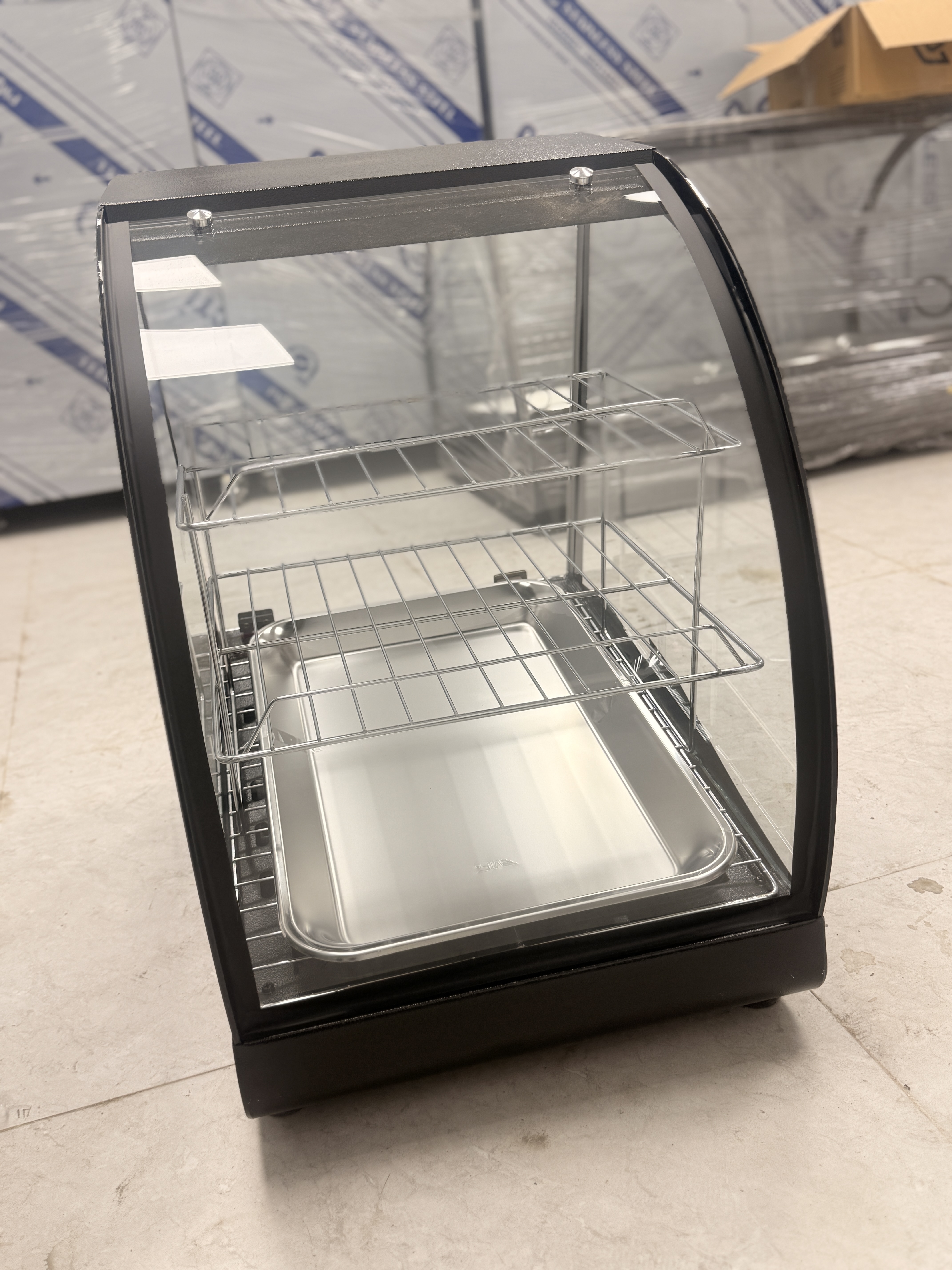 گرم کن تک سینی طبقه دار رنگی با سینی