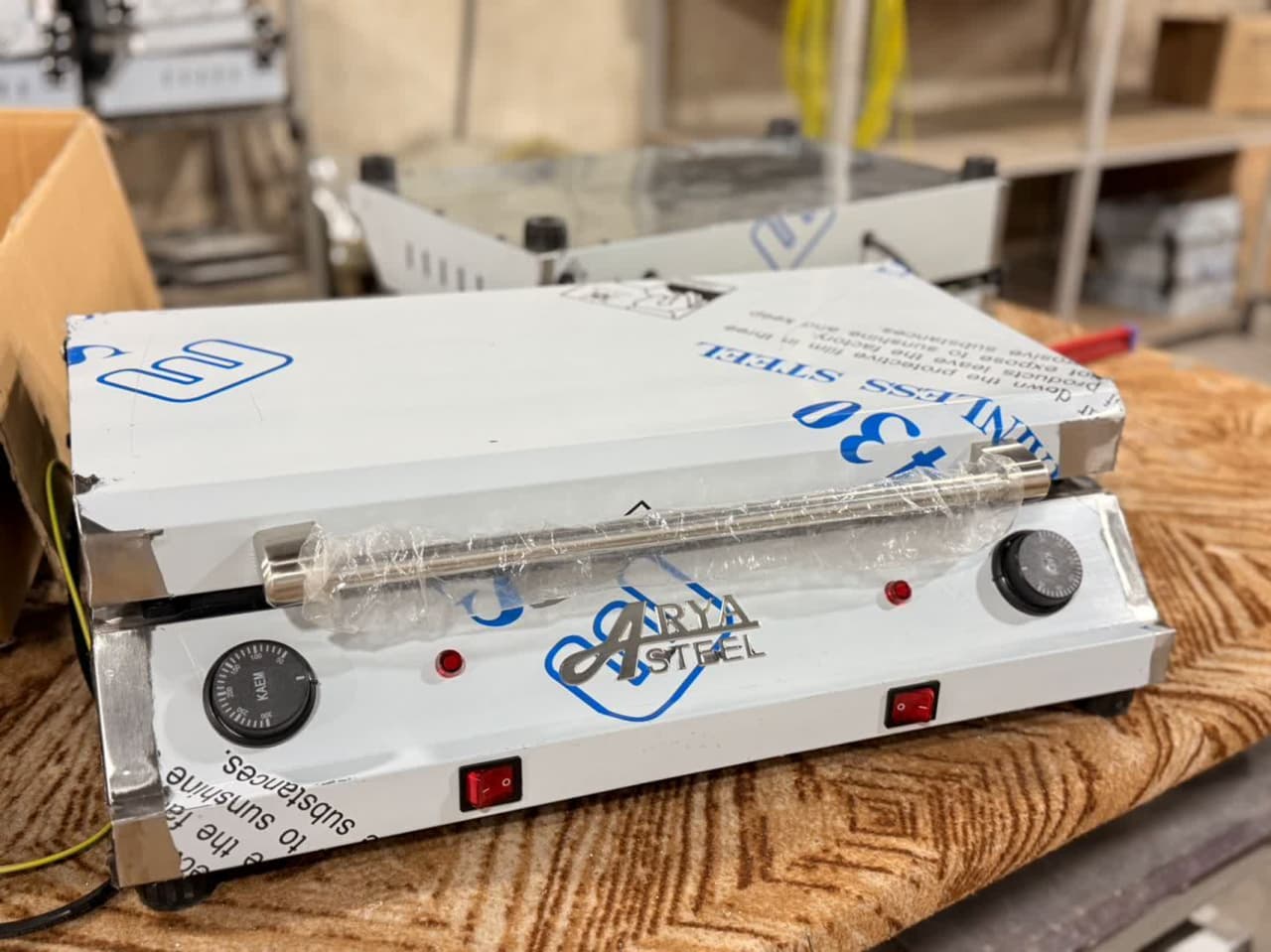 دستگاه اسنک ساز میکس تک درب